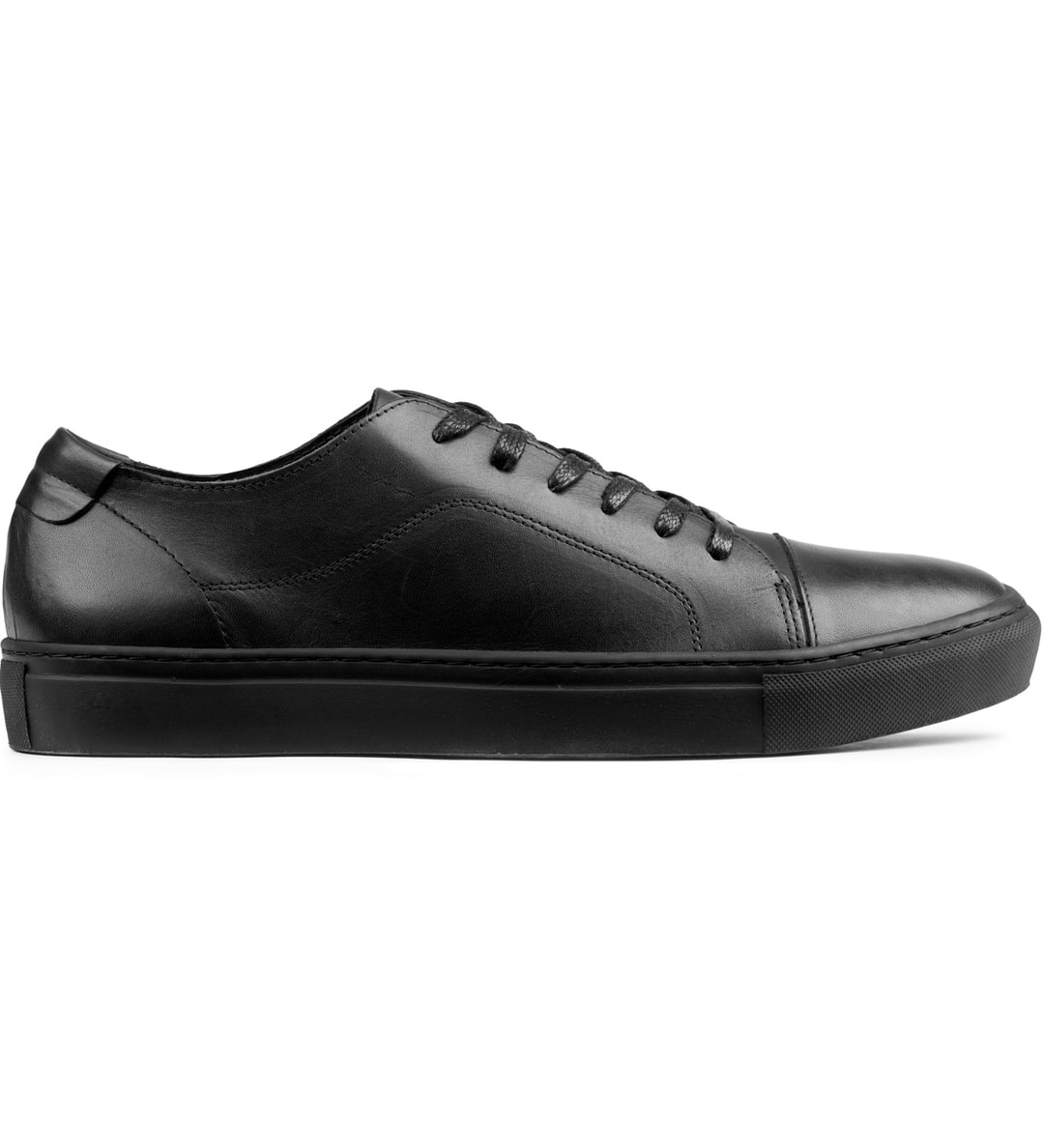 Garment Project Black/Black Sole Classic Lace Shoes HBX Globally