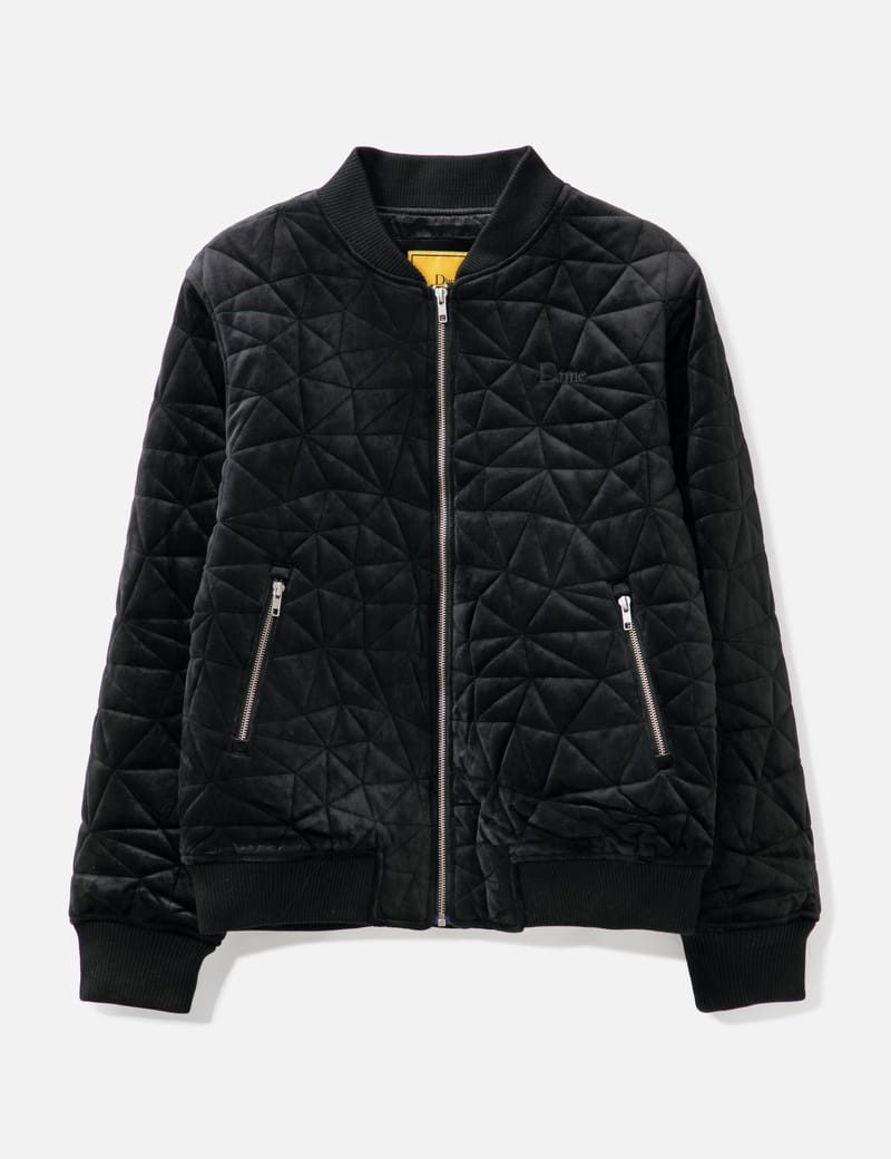 Dime - Velour Bomber Jacket | HBX - Globally Curated Fashion and