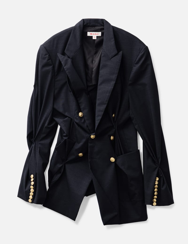 MASU - FLOWER HOLE ZIP-UP SWEAT PARKA | HBX - ハイプビースト