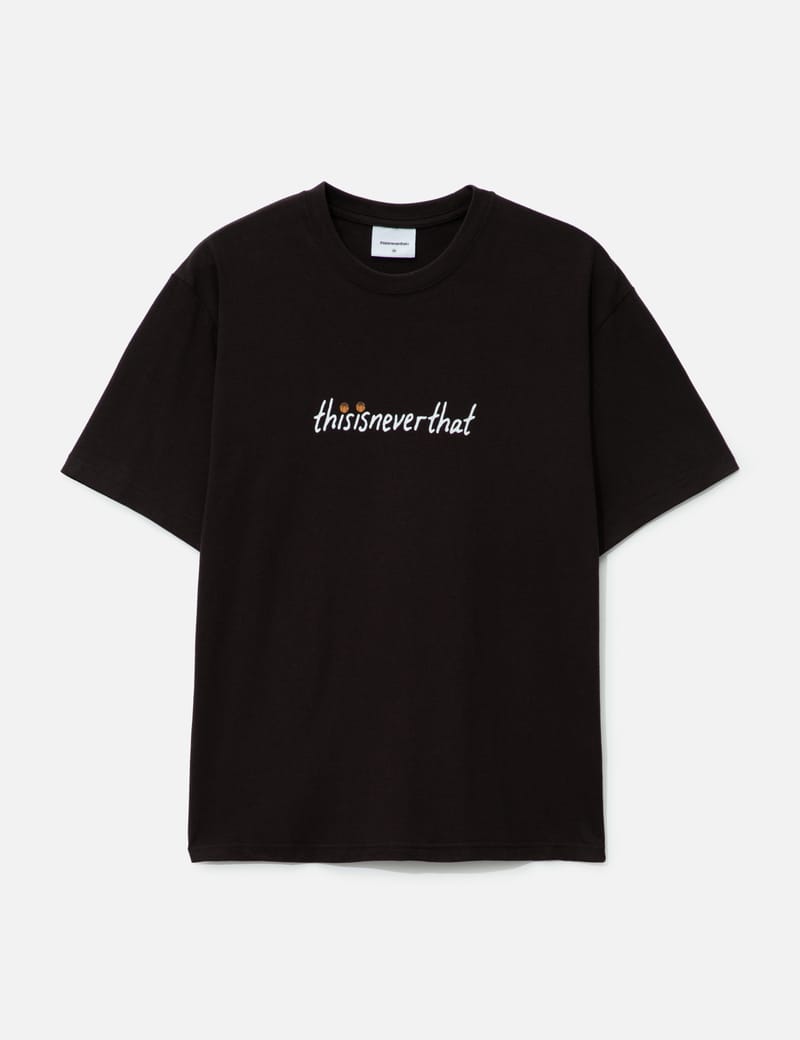 【THISISNEVERTHAT】ワッフルティーオフブラック THAT Waffle L/S Tee – thisisneverthat® JP