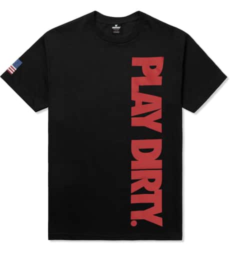 【UNDEFEATED】MALBON X UNDEFEATED PLAY DIRTY T-SHIRT BLACK MALBON X UNDEFEATED PLAY DIRTY T-SHIRT – Malbon Golf