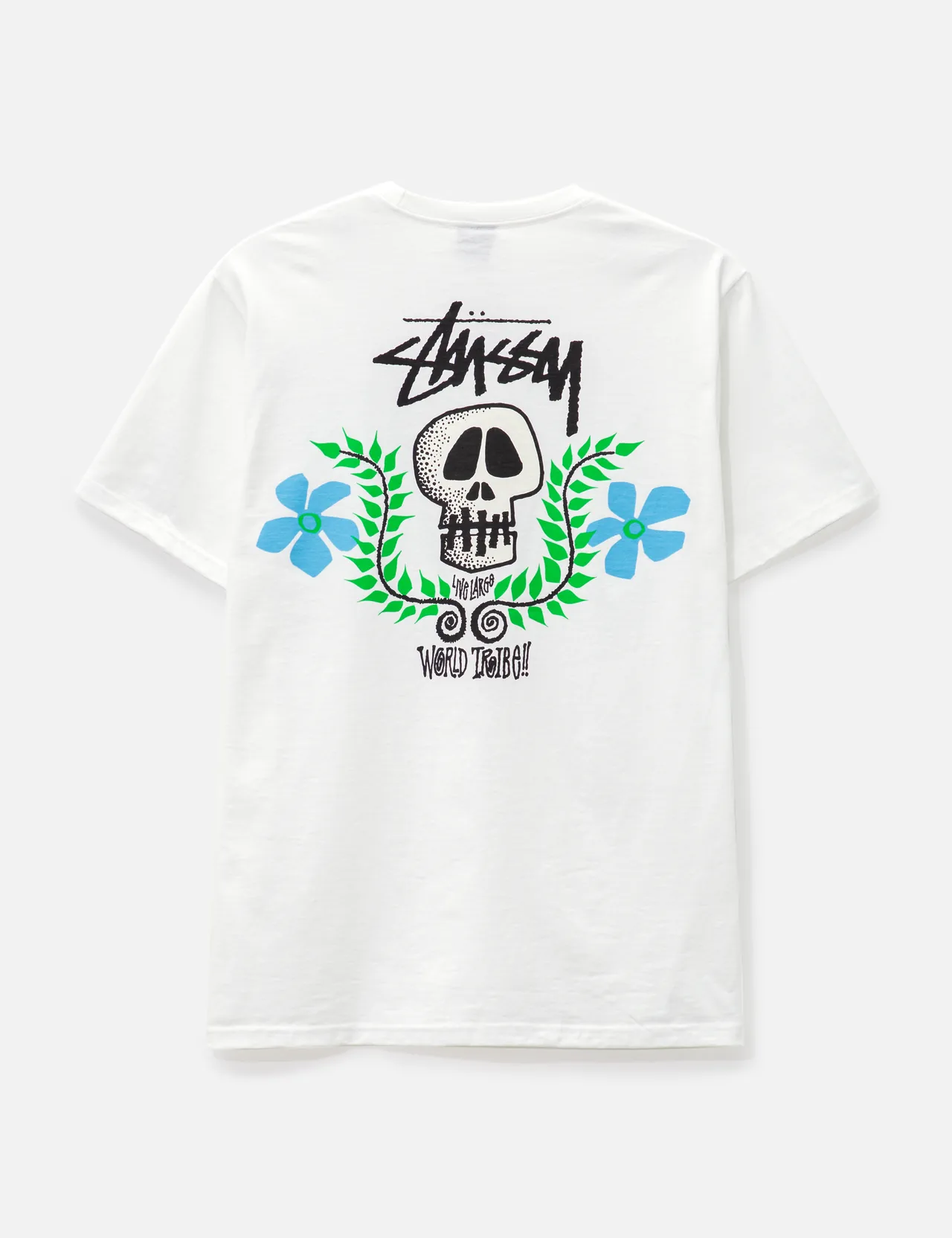 Stüssy - Skull Crest T-shirt | HBX - Globally Curated Fashion and