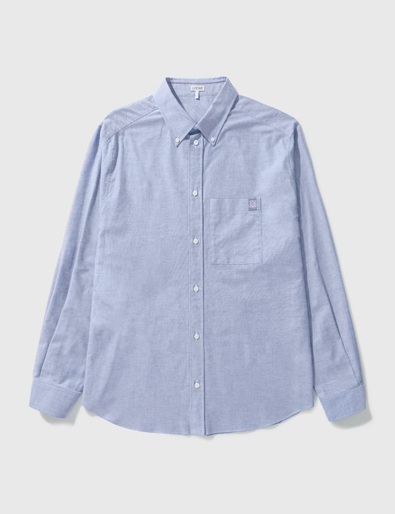 Loewe - CHEST POCKET OXFORD SHIRT | HBX