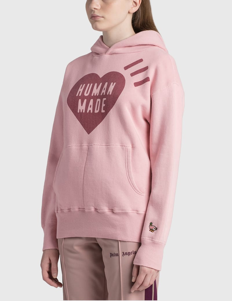 Human Made - Heart Logo Hoodie | HBX - Globally Curated Fashion