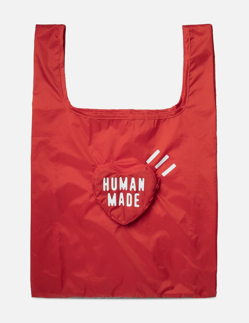HUMAN MADE PACKABLE HEART TOTE LARGE