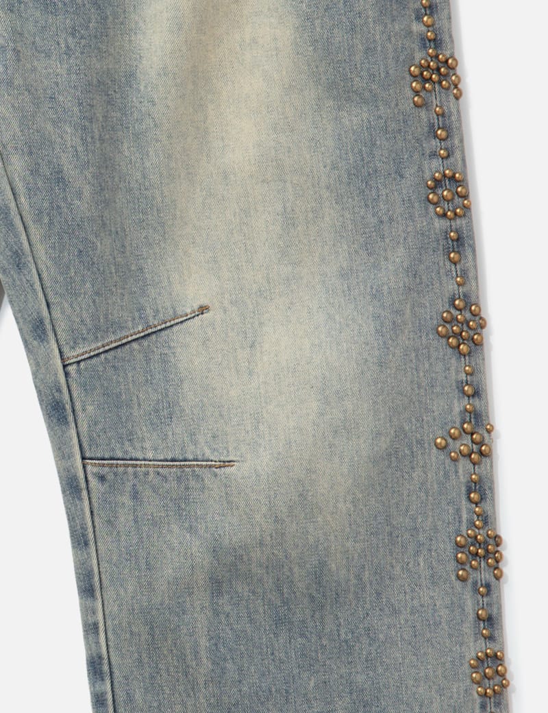 *p(R)ojectR® Asterisk Switching Denim W31 DENIME 654 90s Orizzonti WW2 40s Replica Selvedge Denim