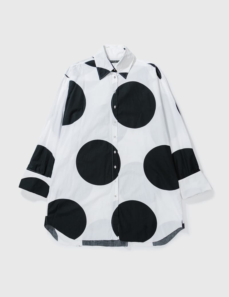 Comme des garcons polka dot long sleeve sale