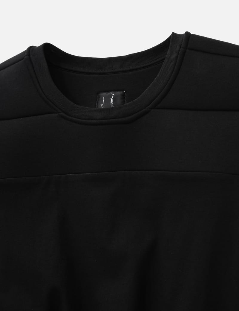 コラボ ★ Rick Owens x Champion / Girdered Harness Rick Owens: Black Champion Edition Girdered Harness T-shirt
