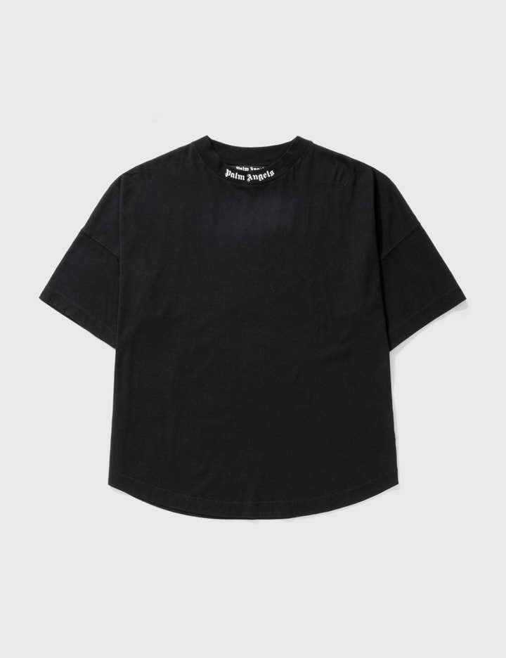Palm Angels Classic Logo Long Sleeve Orange T-Shirt