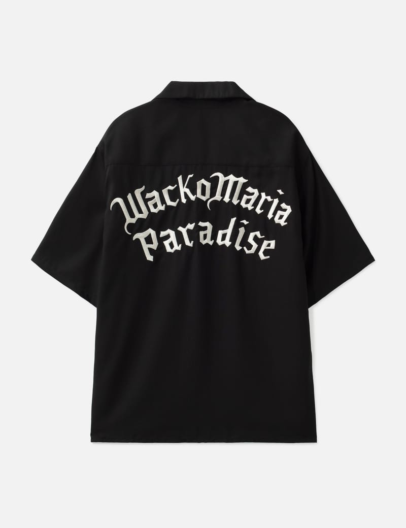 WACKO MARIA 50's Shirt ( Type-2 ) - Relaxed camp-collar shirt in