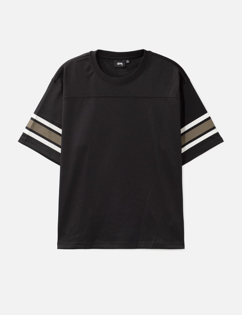 Stüssy Mesh Football Jersey - Black mesh jersey in excellent pre