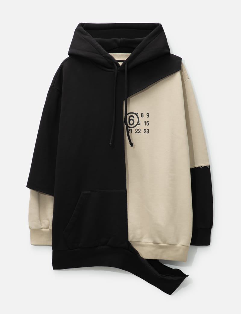 MM6 Maison Margiela Sweatshirt in Off White | WE ARE ICONIC