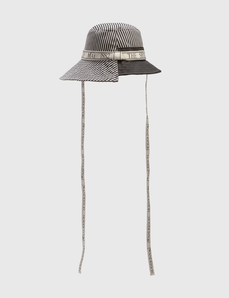 JW Anderson - Oscar Wildeアシンメトリック バケットハット | HBX