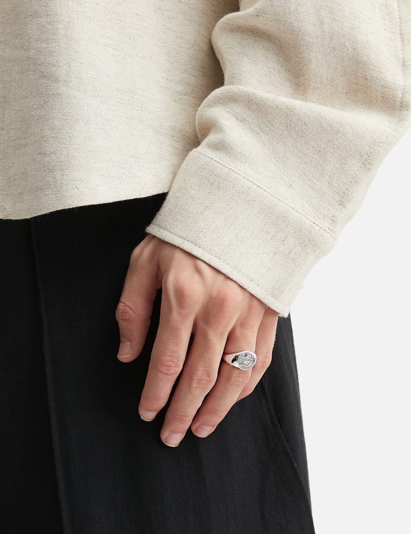 Tom Wood - Mined Ring Large Emerald | HBX