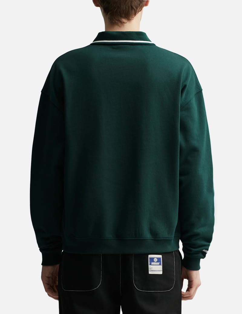METALWOOD STUDIO - Phuk Luzin Collared Sweatshirt | HBX METALWOOD STUDIO - Phuk Luzin Collared Sweatshirt | HBX