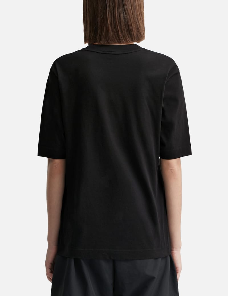 Moncler - Silicone Logo Patch Cotton T-Shirt | HBX