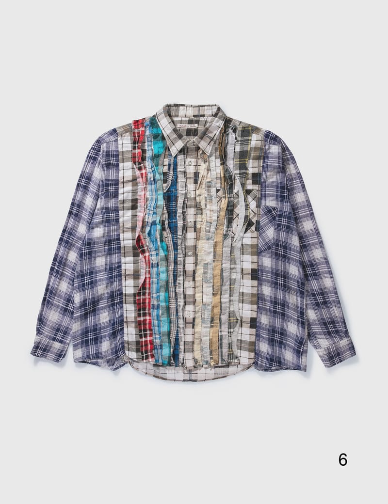 Needles - Ribbon Wide Flannel Shirt | HBX
