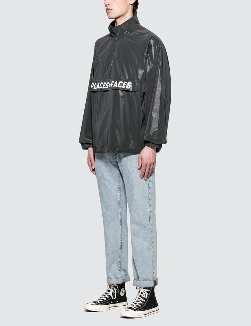 Places + Faces - Reflective Zip Up | HBX - Globally Curated