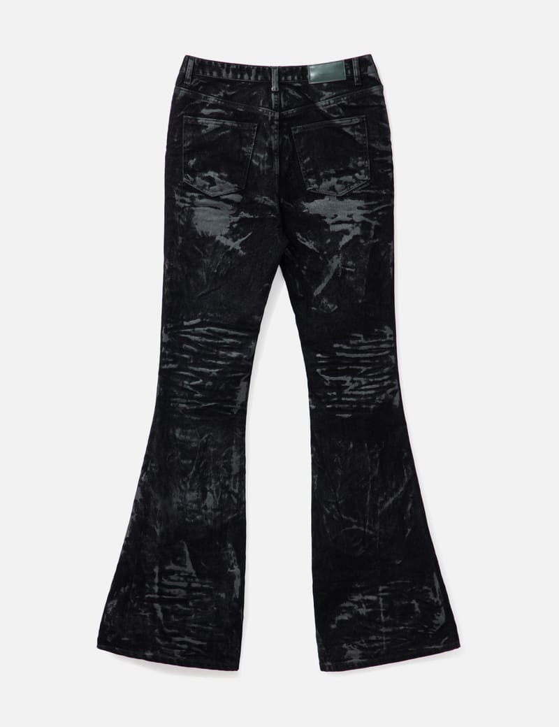 Undermycar - Glacial Velvetin Flared Jeans | HBX - Globally