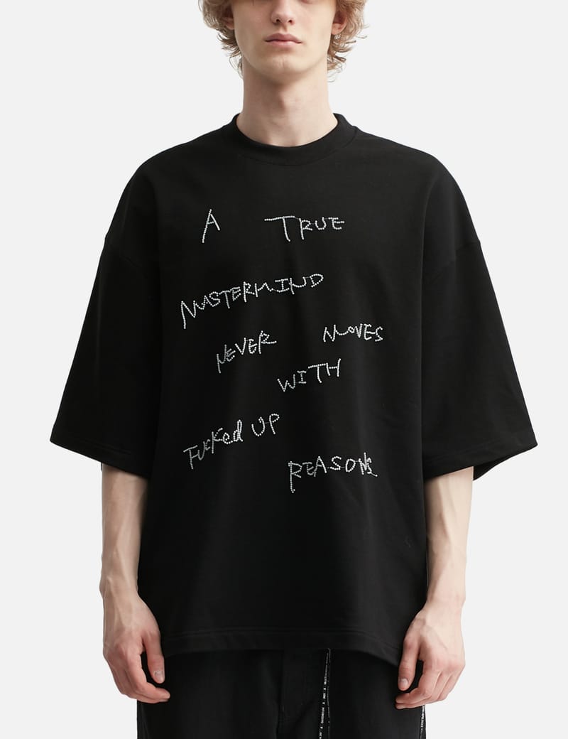Mastermind World - Sheer Layered Boxy Long Sleeve T-Shirt | HBX