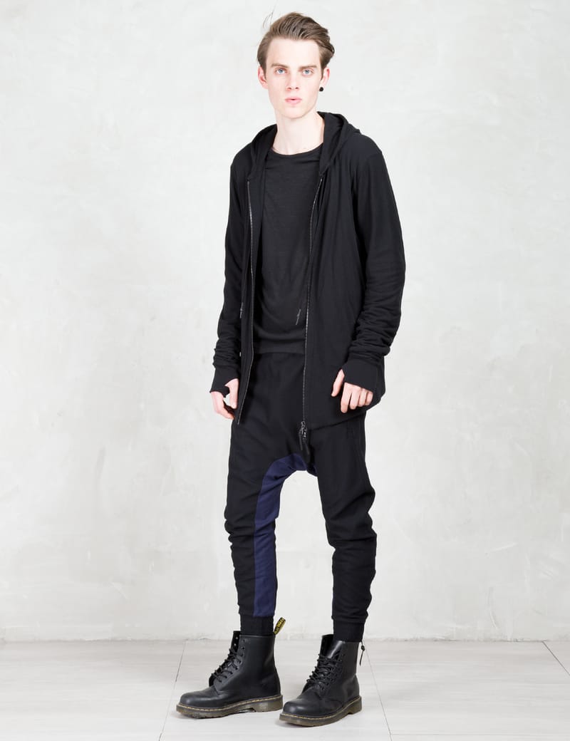 11 By Boris Bidjan Saberi - Soft Cotton Zip Front Hoodie | HBX
