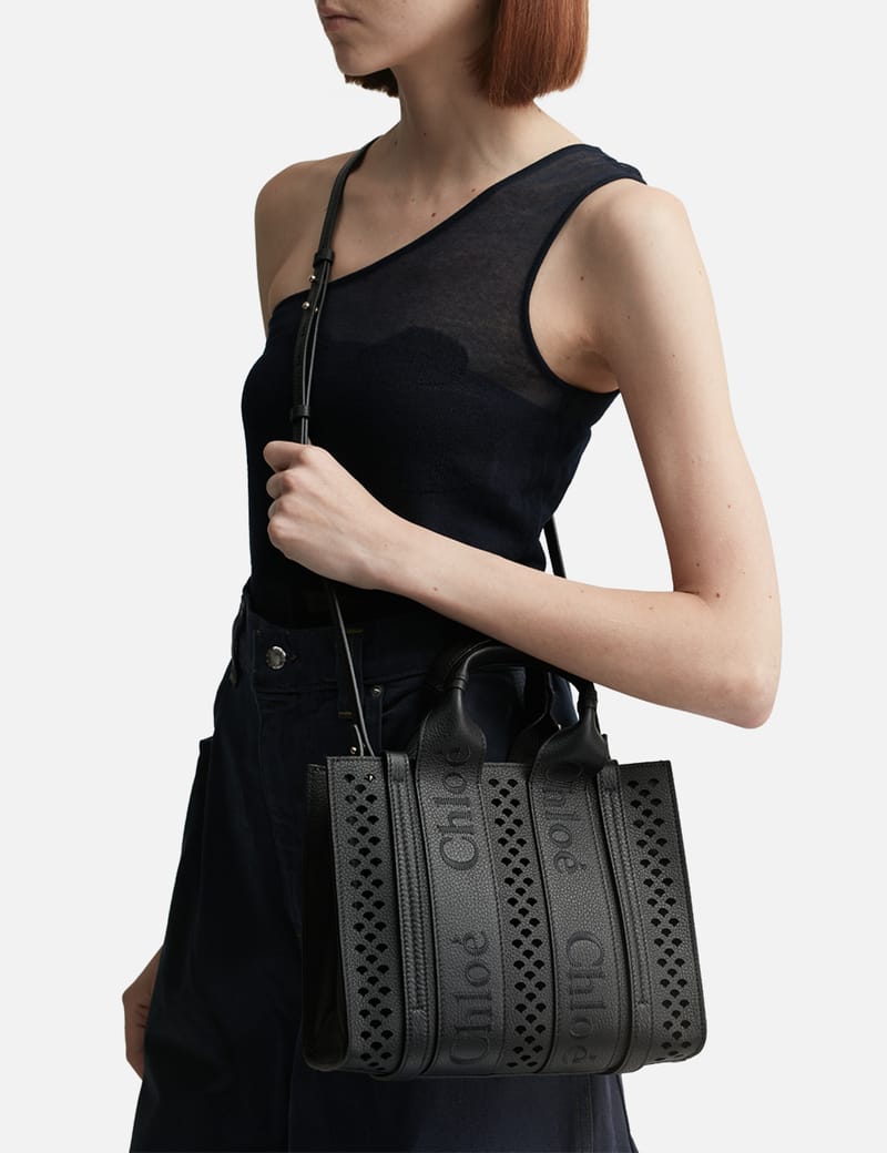 Chloé - Small Woody Tote Bag In Grained Leather | HBX