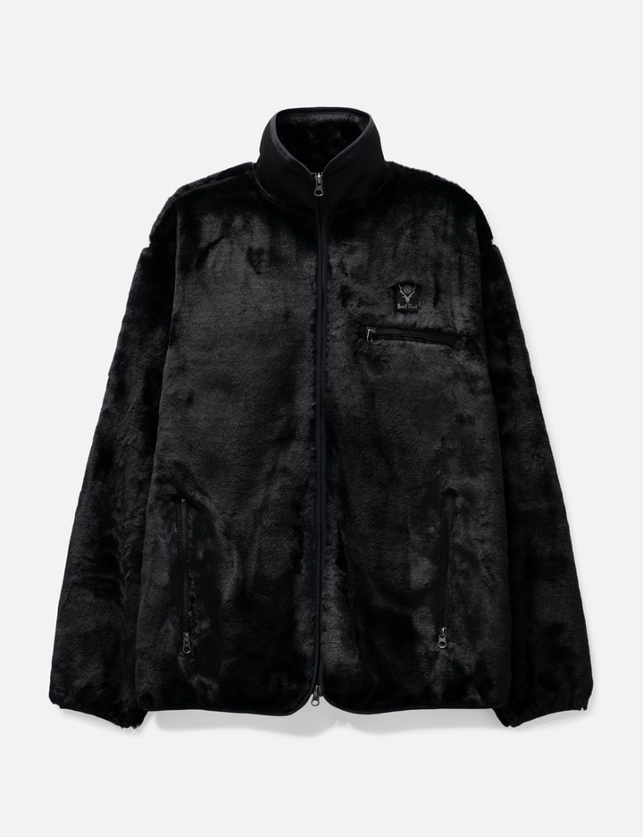 South2 West8 - Micro Fur Piping Jacket | HBX - Globally Curated Fashion ...