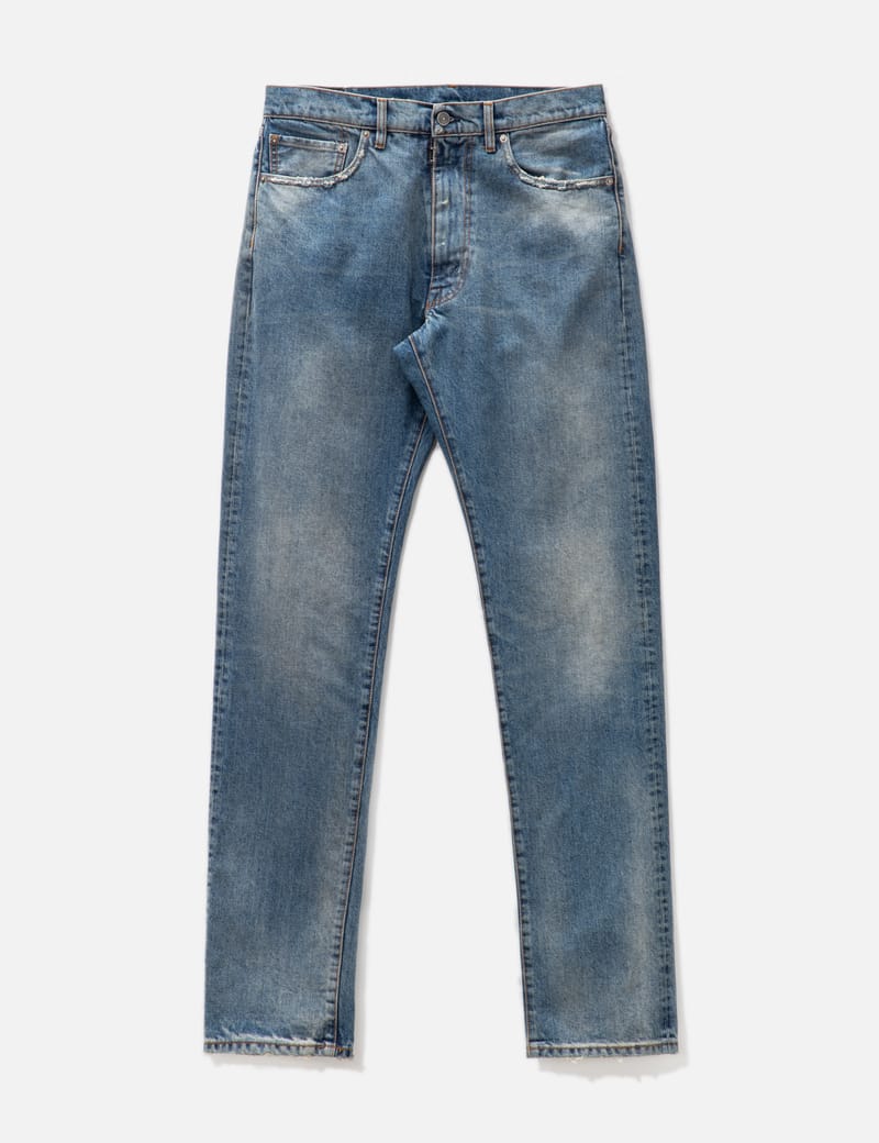 Maison Margiela - Distressed Jeans | HBX - Globally Curated