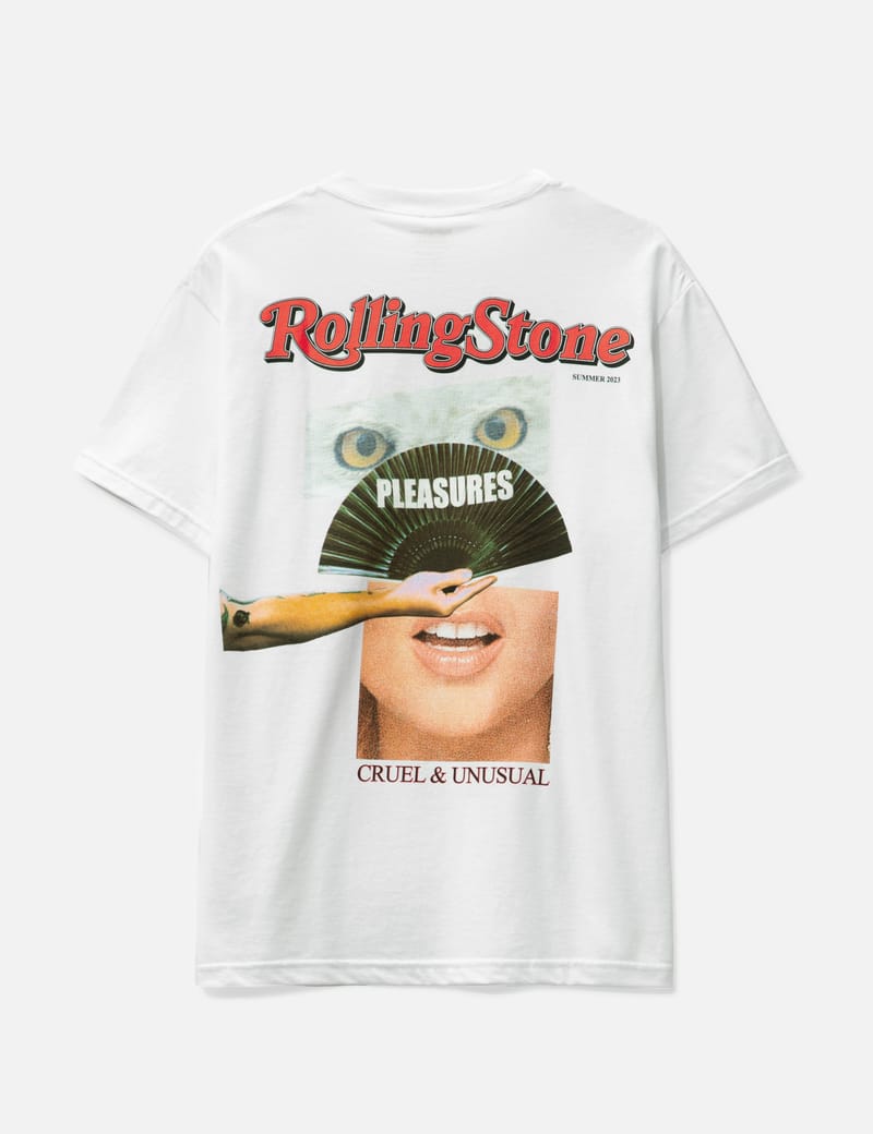 Pleasures - Rolling Stone T-shirt | HBX - Globally Curated Fashion