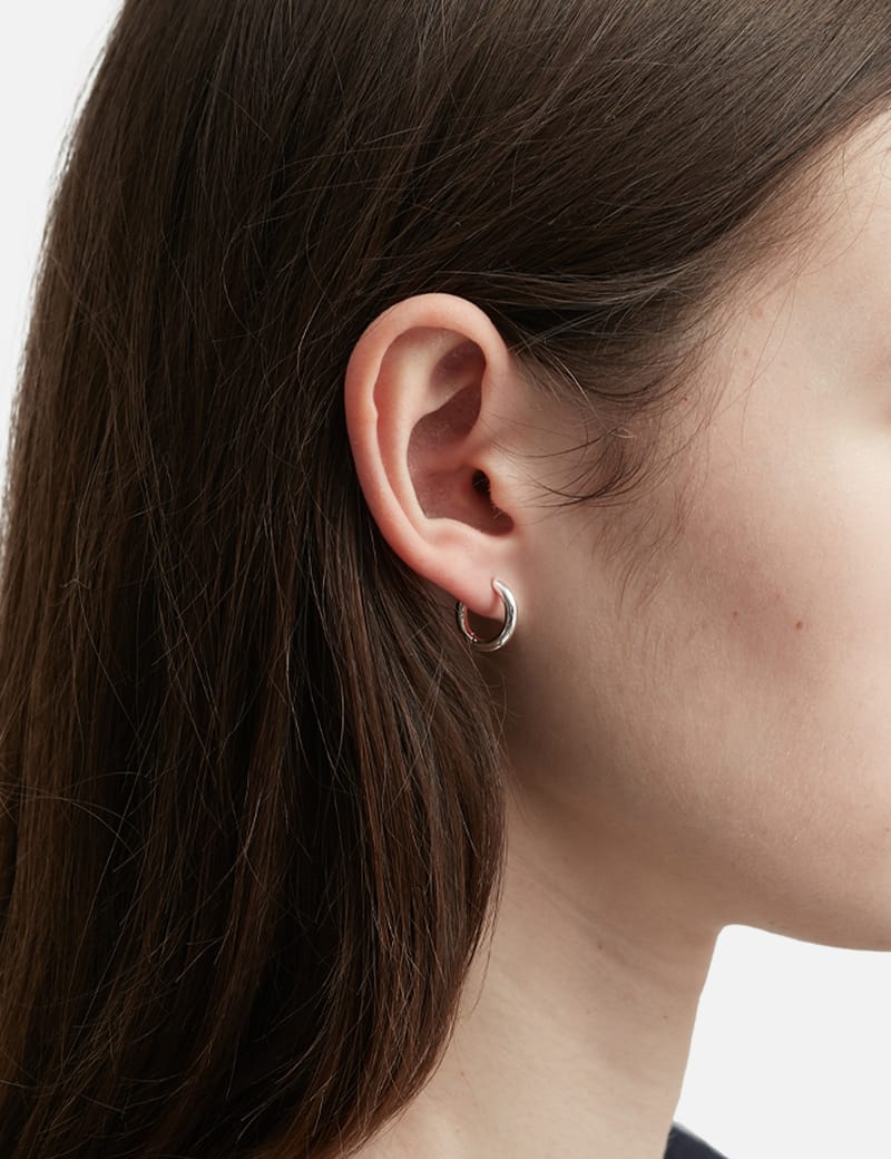 Tom Wood Classic Hoops Small - Recycled 925 sterling silver hoops