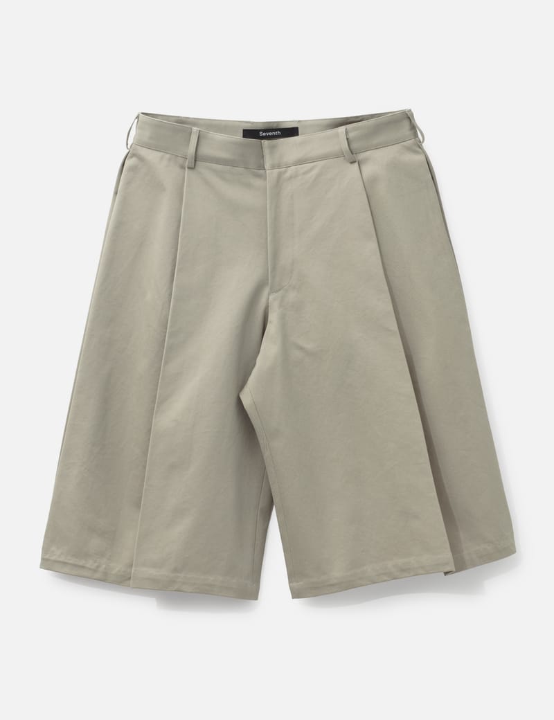 Seventh Bermuda Nylon Pant - Relaxed, wide-leg nylon bermuda with