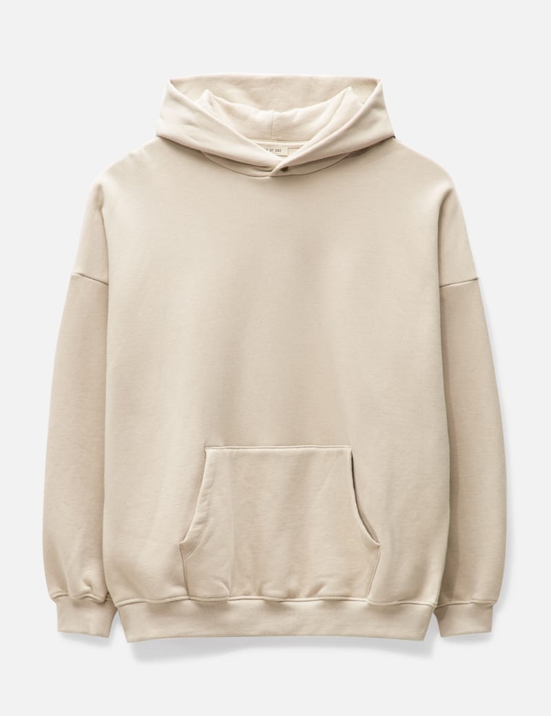 Fear of god 2024 essentials hoodie cement