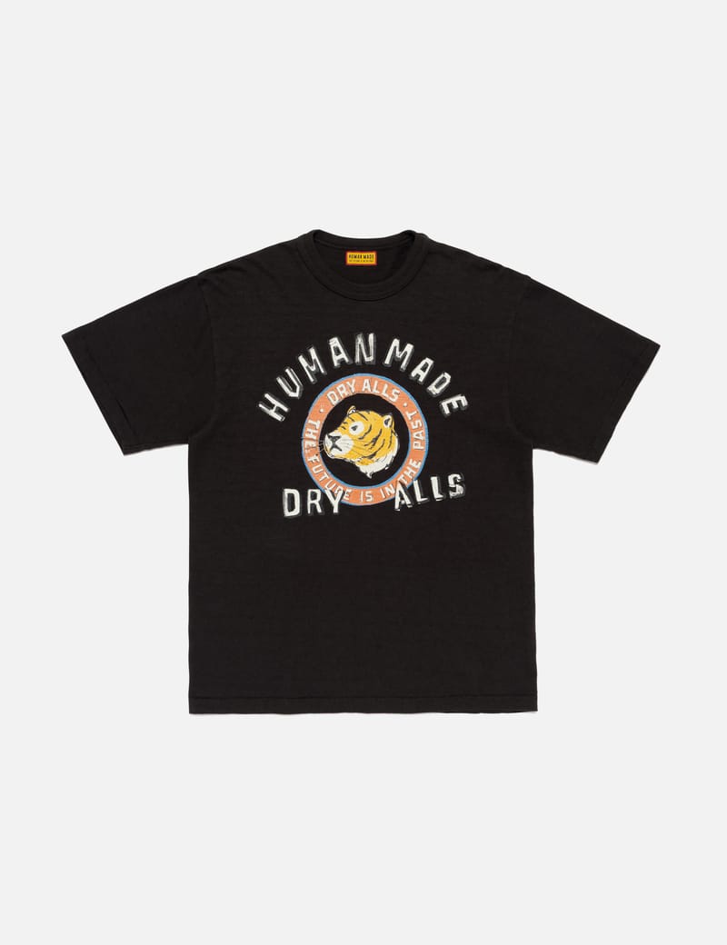 Human Made Graphic T-Shirt - Textured cotton tee with animal print
