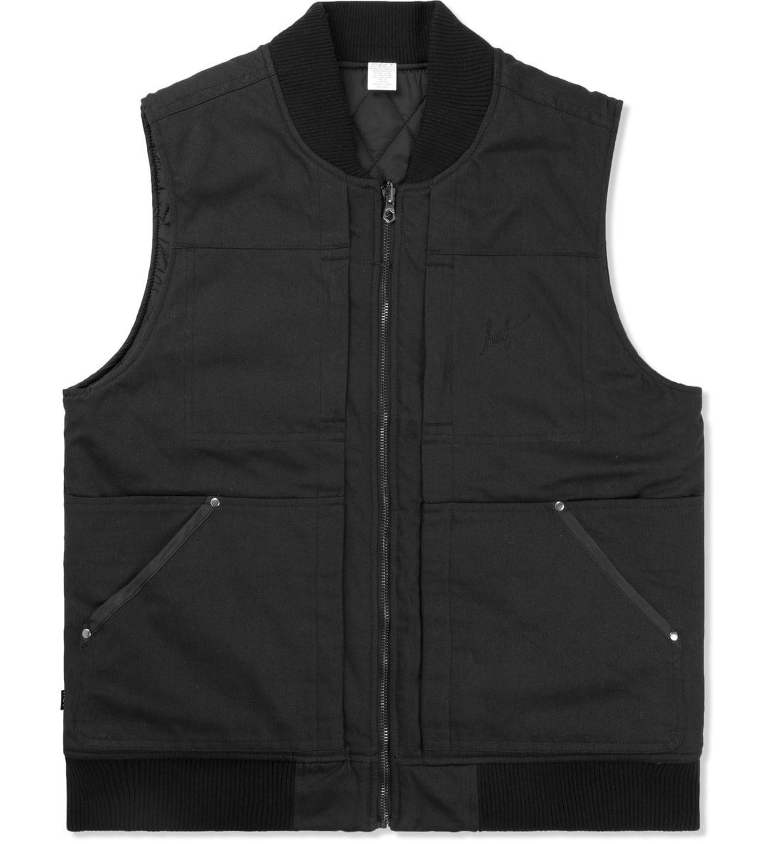 Huf - Black All Purpose Reversible 2.0 Vest | HBX - Globally Curated ...