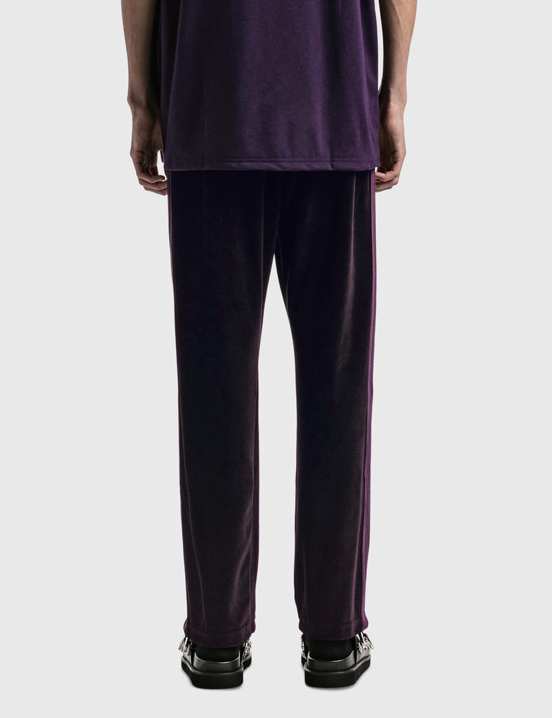 Needles - Velour Narrow Track Pant | HBX - Globally Curated