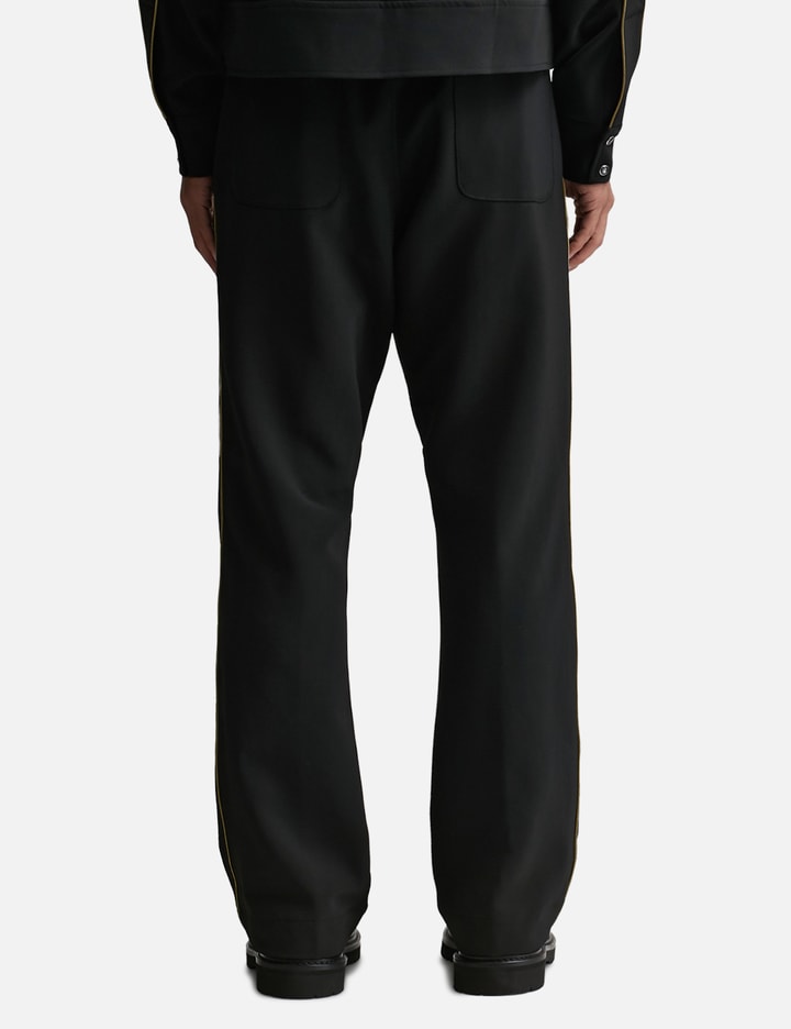 Wool-Blend Piping Pants