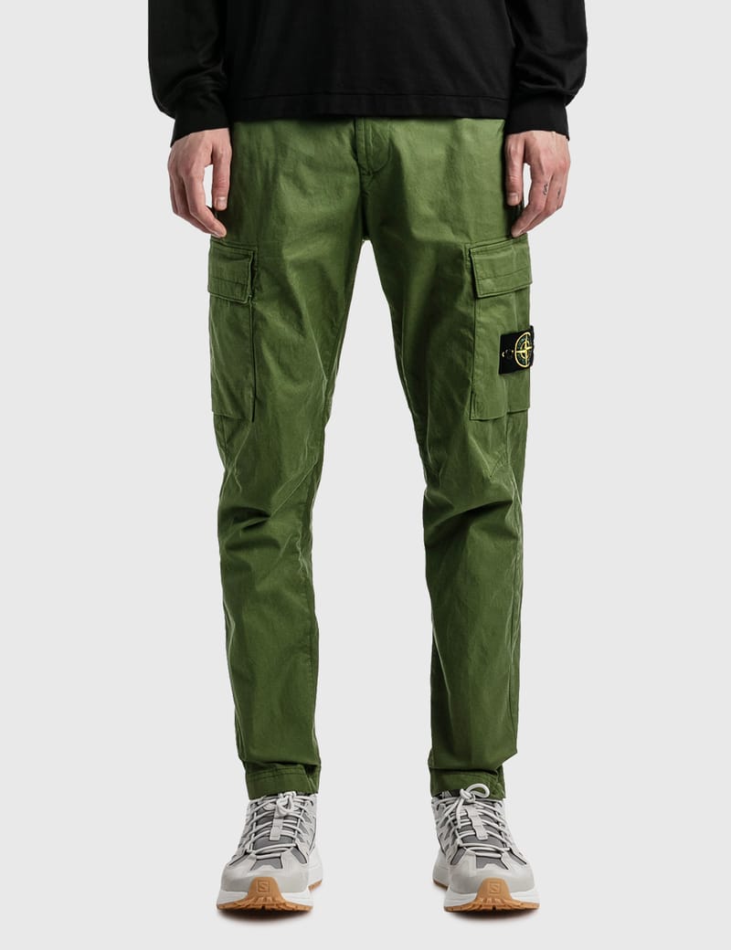Stone Island - Cotton Regular Cargo Pants | HBX - Globally