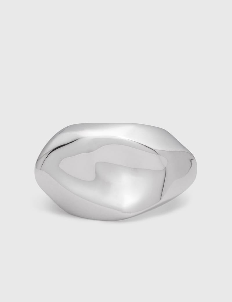 オンラインストア値下 メゾンマルジェラ PALLADIO SEMI POLISHED RING