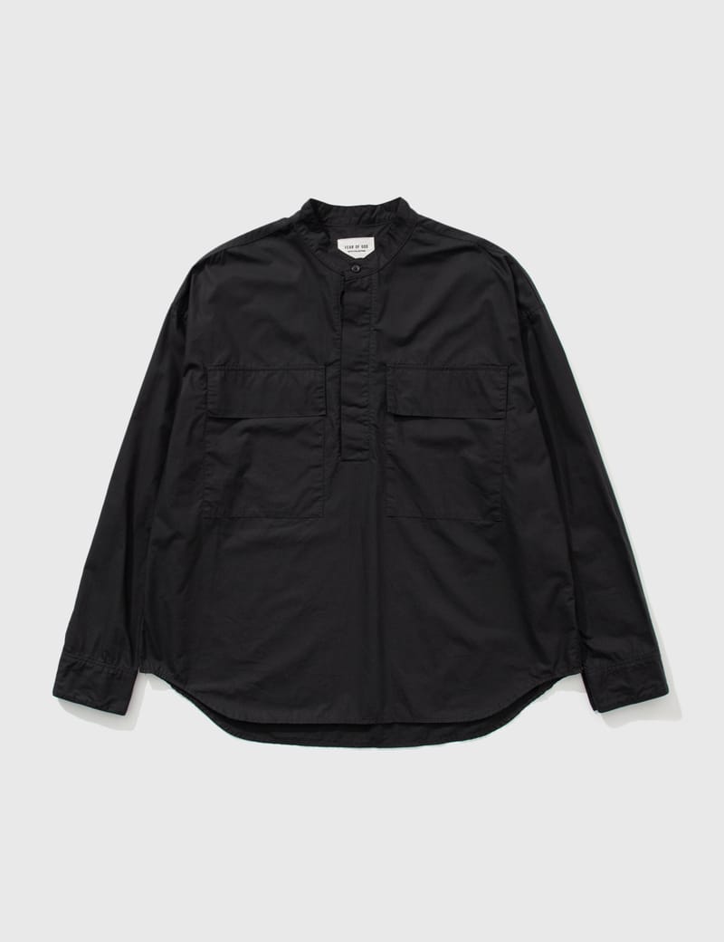 Fear of God - Fear Of God Six Collection Half Button Shirt | HBX