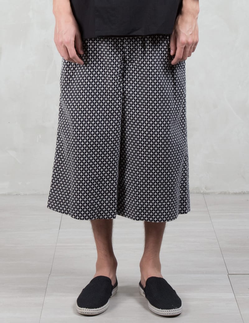 Sasquatchfabrix. - Sashiko Hakama Shorts | HBX - Globally Curated