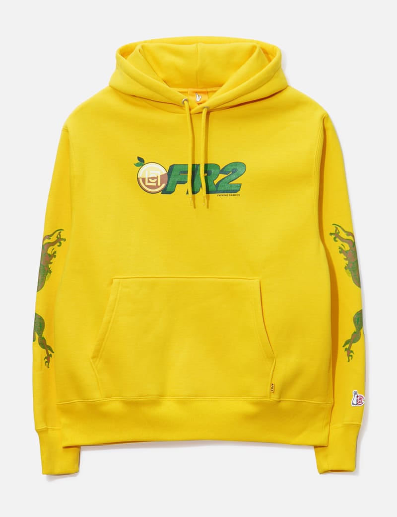 FR2 - Fxxking Rabbits x Clot Lemon Tea Hoodie | HBX - Globally