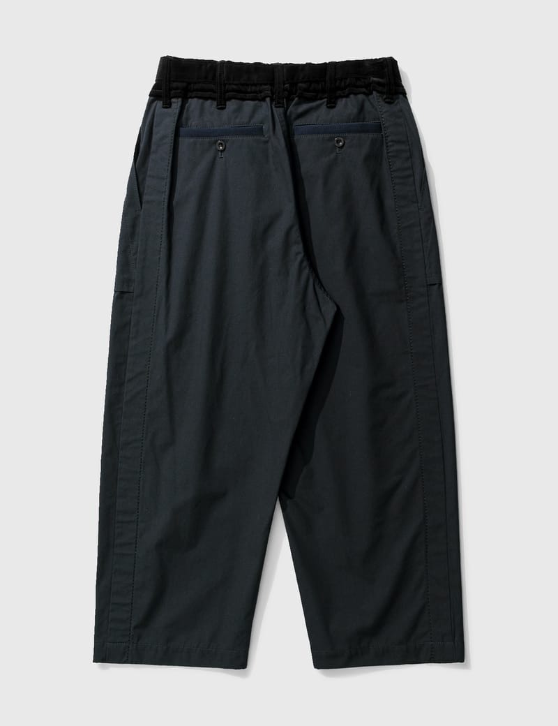 Sacai - コットン オックスフォード パンツ | HBX