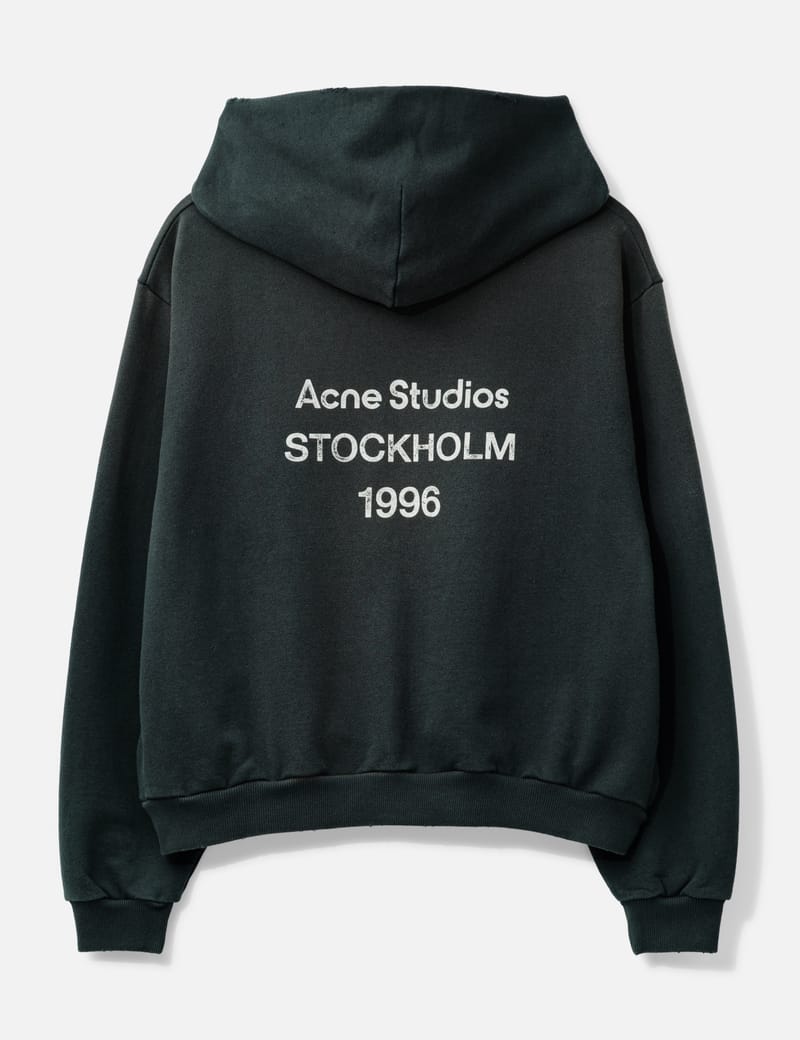 Acne Studios - Logo Hooded Sweater | HBX - HYPEBEAST 為您