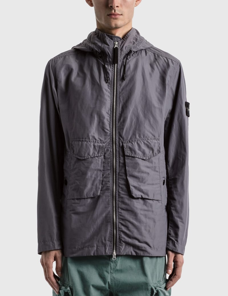 Stone Island - MICRO REPS Hooded Jacket | HBX - Globally Curated