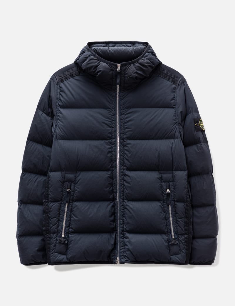 Stone Island - Seamless Tunnel Nylon Down Jacket | HBX - Globally 