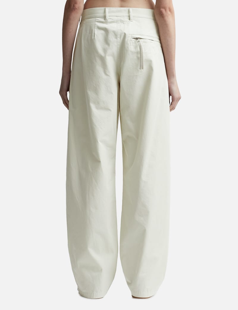 MM6 Maison Margiela - Zip detail Pants | HBX - Globally