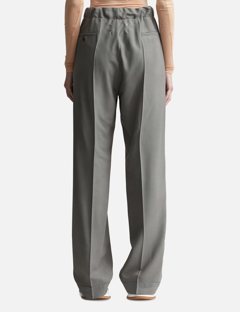 Maison Margiela - Wool Trousers | HBX - Globally Curated Fashion