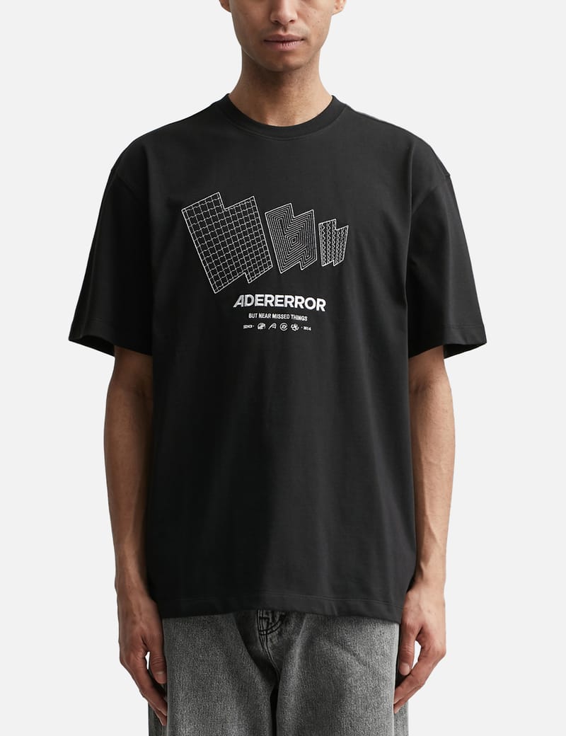 adererror スライス ロゴ tシャツ