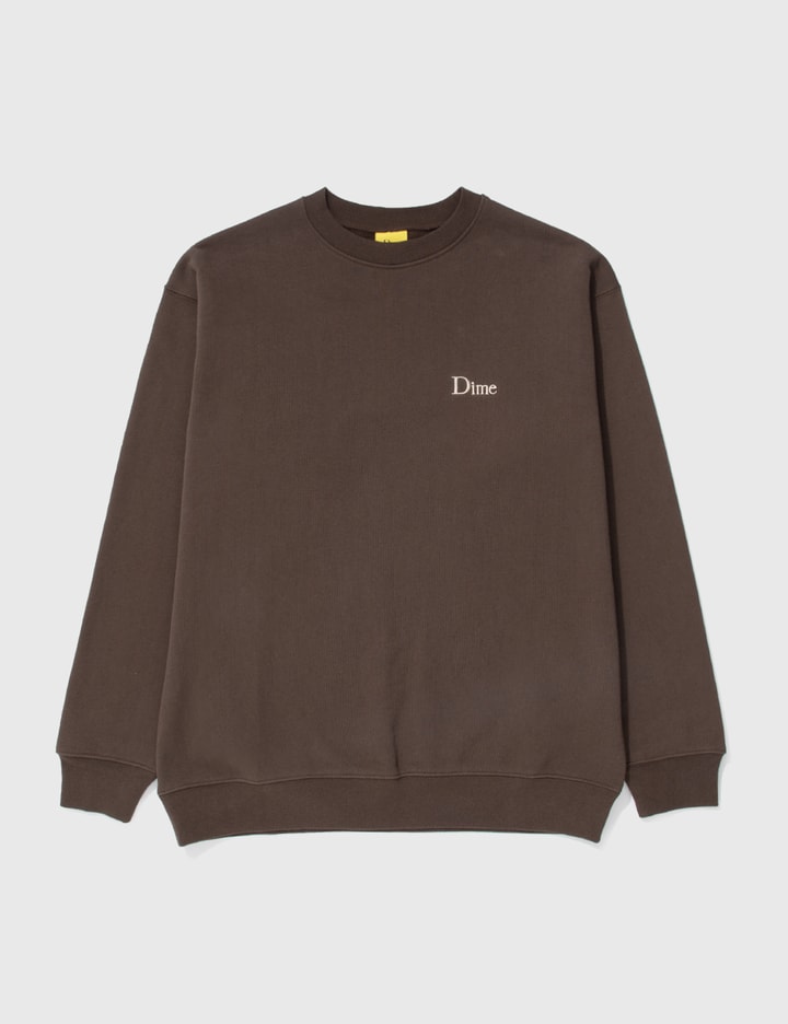 Dime - Classic Small Logo Crewneck | HBX - Globally Curated Fashion and ...