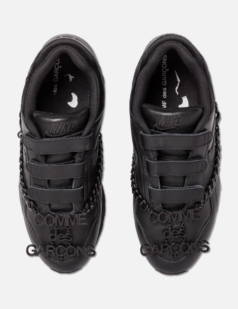 Nike - COMME DES GARÇONS X NIKE LEATHER SNEAKERS | HBX - Globally